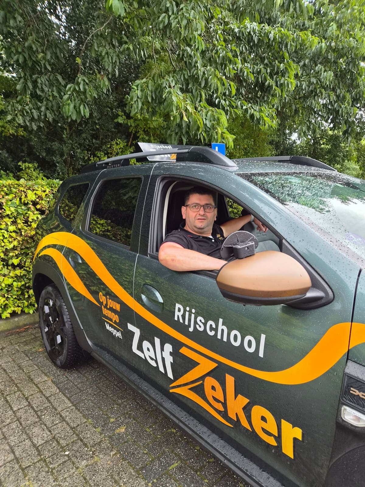Rani in de lesauto